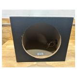METRA Lot of 2- 12" Single Sealed Subwoofer Enclosures