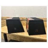 METRA Lot of 2- 12" Single Sealed Subwoofer Enclosures