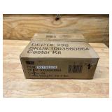 HUSKY 4 in. Caster Kit for Heavy Duty Welded Steel Garage Base Cabinets