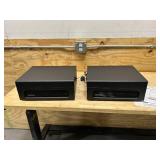 CROSLEY Lot of 2- Voyager 3-Speed Portable Turntables