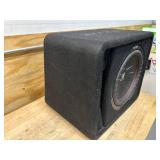 KICKER VCWR122 Ported enclosure with one 12" CompR subwoofer