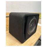 KICKER VCWR122 Ported enclosure with one 12" CompR subwoofer