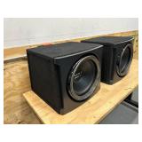 POLK AUDIO Lot of 2- DXi 112 Subwoofers