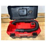 MILWAUKEE M18 18-Volt 2 Gal. Lithium-Ion Cordless Wet/Dry Vacuum (Vacuum-Only)