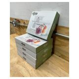 ASAP SIMPLE Lot of 5 Sets of- ASAP SIMPLE Silicone Reusable Kitchen Bags (4 per set), freezers, microwave, dishwasher safe