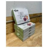 ASAP SIMPLE Lot of 5 Sets of- ASAP SIMPLE Silicone Reusable Kitchen Bags (4 per set), freezers, microwave, dishwasher safe