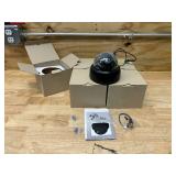 AIGIS MECHTRONICS Lot of 5- D4 Series Indoor Color Dome Cameras