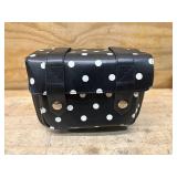INSIGNIA Lot of 6- Camera Cases - White Polka Dots on Black