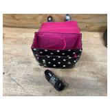 INSIGNIA Lot of 6- Camera Cases - White Polka Dots on Black