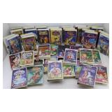 Collection of VHS Disney Tapes