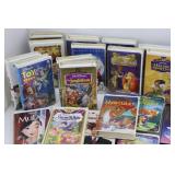 Collection of VHS Disney Tapes