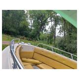 Lund Inboard Boat with Single Axle Trailer