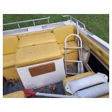 Lund Inboard Boat with Single Axle Trailer