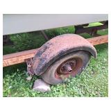 Lund Inboard Boat with Single Axle Trailer