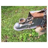 Lund Inboard Boat with Single Axle Trailer