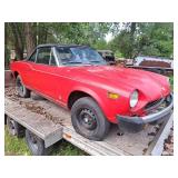 1977 Fiat 2-Door Convertible