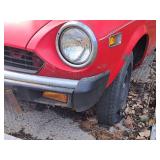 1977 Fiat 2-Door Convertible