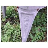 Reeves Metal Dual Basin Wash Tub with Stand