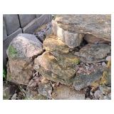Lot of  Landscaping Rocks