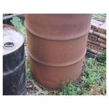 Lot of (2) Metal Drums