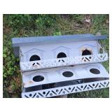 Martin Bird House on 66" Post