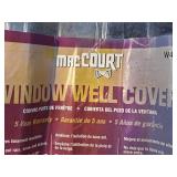 Lot of (2) MacCourt 40" Window Well Covers