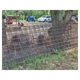 Lot of (14) Wire Fence / Grates