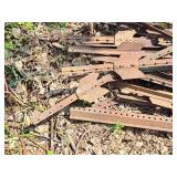 Lot of (~36) Metal Fence Posts