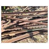 Lot of (~36) Metal Fence Posts