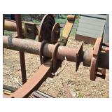 5-lug Straight Rear Axle Assembly with Leaf Springs