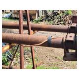 Lot of (2) Straight Axles with (4) Tires