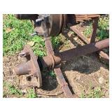 Lot of (2) Straight Axle, Leaf Springs with (2) Tires