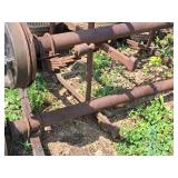 Lot of (2) Straight Axle, Leaf Springs with (2) Tires