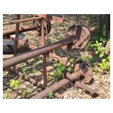 Lot of (2) Straight Axle, Leaf Springs with (2) Tires
