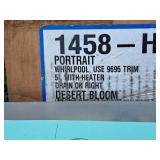 Portrait Desert Bloom Whirlpool Tub