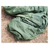 Military Sleep System - Sleeping Bag, Self-Inflating Sleeping Mat, Duffel Bag