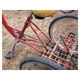 Torker 19" Tricycle 17" Red Frame