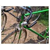 Motobecane Mirage 24" 10-speed Street Bike 25" Green Frame