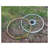 22" Front and Rear Bike Rims
