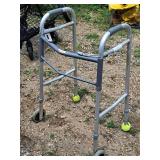 Folding 2-wheel Walker