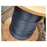 Lot of (4 Partial Spools) Coaxial Communication Cable