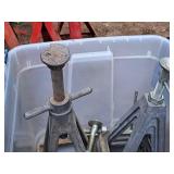 Lot of (5) Assorted Jack Stands