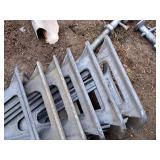 Lot of (6) Tiidee Products/Hollander Industries 10" Jack Stands