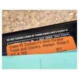 Dodge Voyager Pro Series Class III Custom Fit Trailer Hitch Assembly