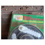 Lot of (3) Weed Whip Accessories - Weed Terminator II Trimmer Cutting Head, Grass Terminator Trimmer Cutting Head, Homelite E-Z-Line Advance System