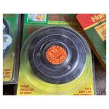 Lot of (3) Weed Whip Accessories - Weed Terminator II Trimmer Cutting Head, Grass Terminator Trimmer Cutting Head, Homelite E-Z-Line Advance System