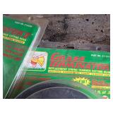 Lot of (3) Weed Whip Accessories - Weed Terminator II Trimmer Cutting Head, Grass Terminator Trimmer Cutting Head, Homelite E-Z-Line Advance System