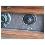 Vintage Pooley Radio Cabinet
