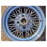 Lot of (3) 15" Chrome 4-lug Rims