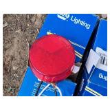 Lot of (4) NAPA Round Lights (New)